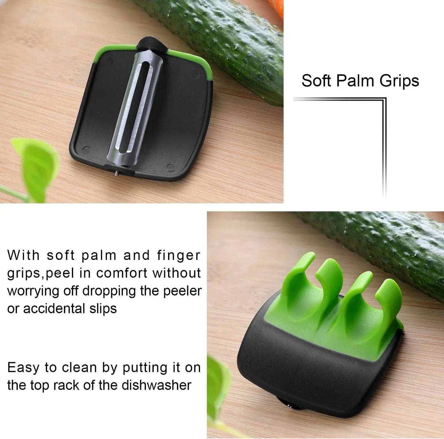 PeelRing™ | Finger Vegetable Peeler Set