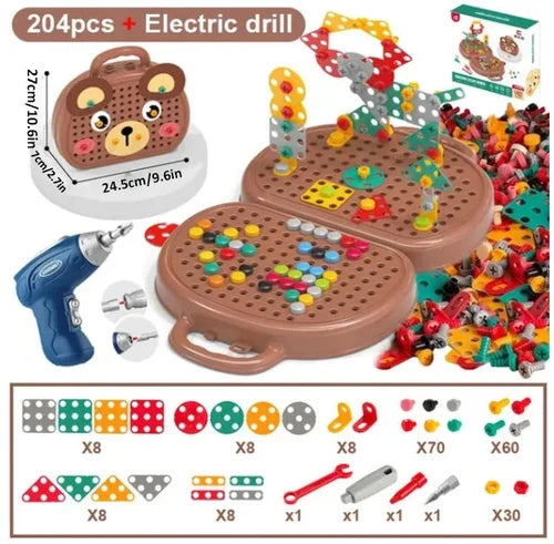 Montessori-inspirierte pädagogische Spieleset für Kinder
