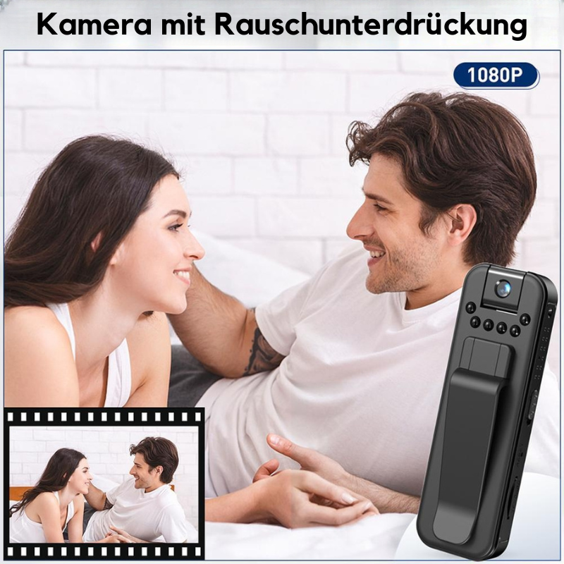 Kompakte 1080p Mini-Kamera für klare Reise- und Alltagsmomente