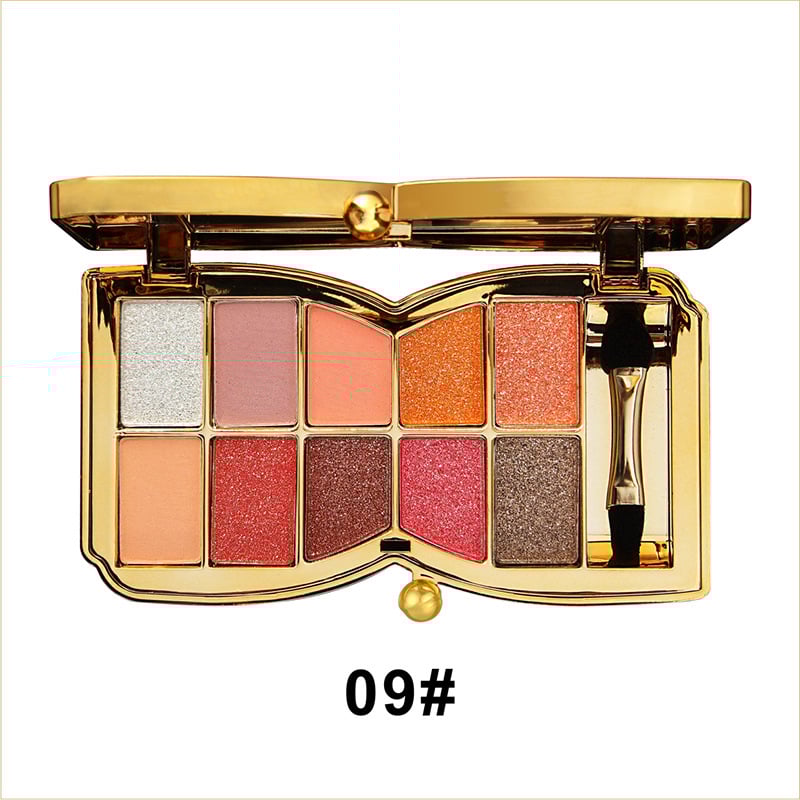 ShimmerGlam™ | 10 Colors Sparkle Shimmer Eyeshadow Palette