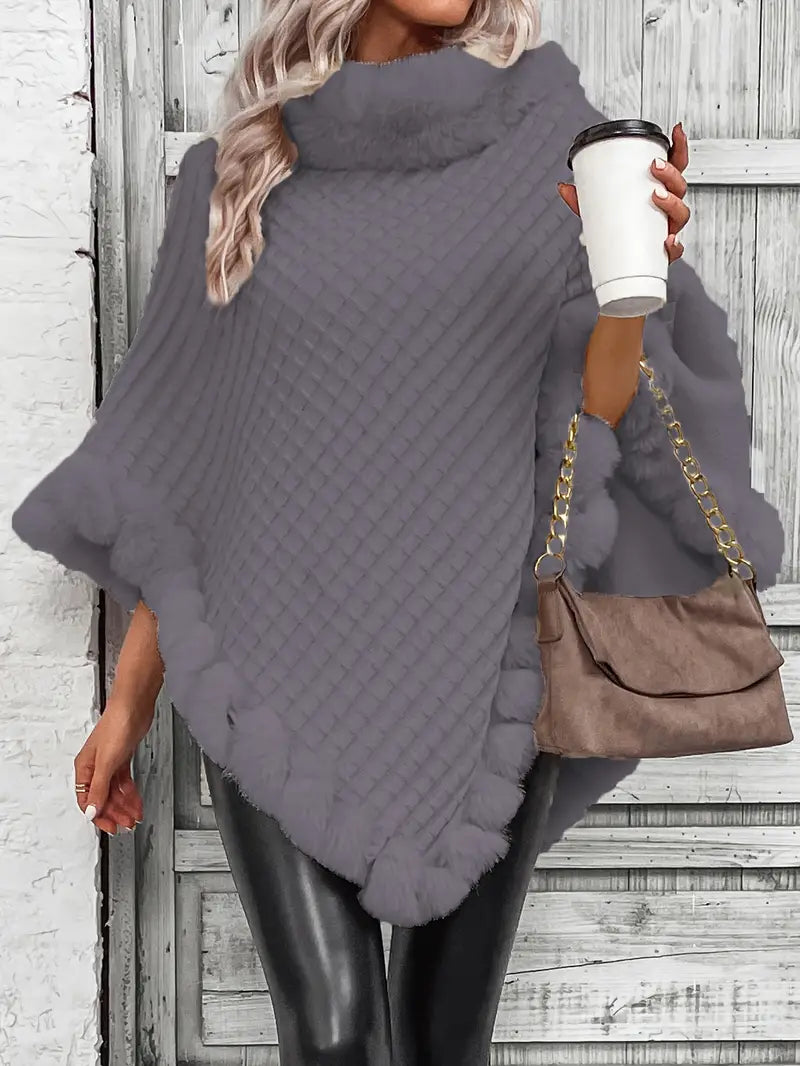 FurWarm™ - Luxurious Warm Sweater with Fur Trim