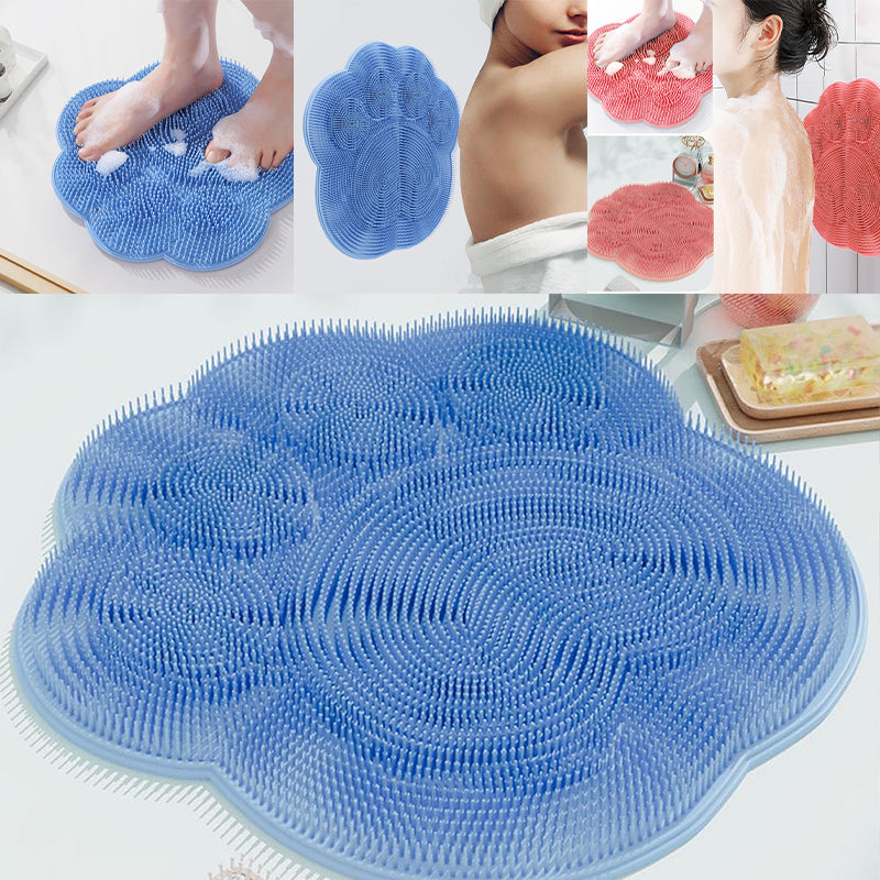 Sanfte Silikon-Fußpeelingmatte für Spa-Pediküre
