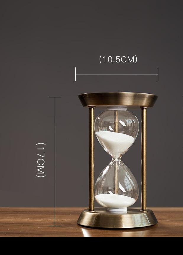 Moderne Minimalistische Sanduhr Deko