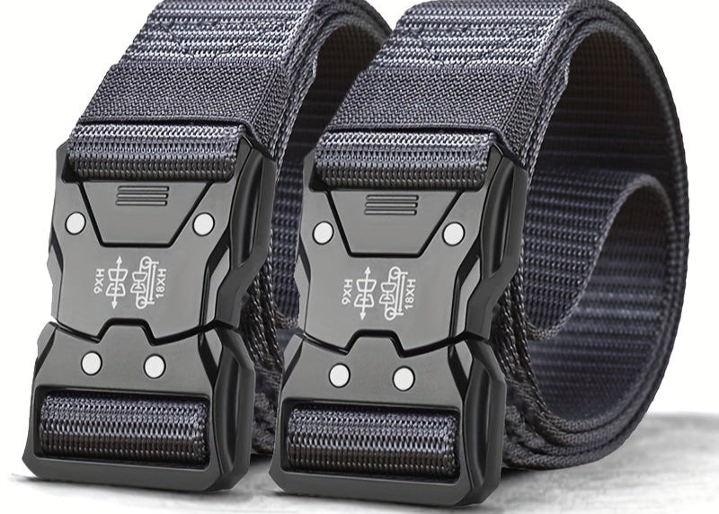 Robuster Unisex-Taktik-Nylon-Gürtel für Outdoor und den täglichen Gebrauch
