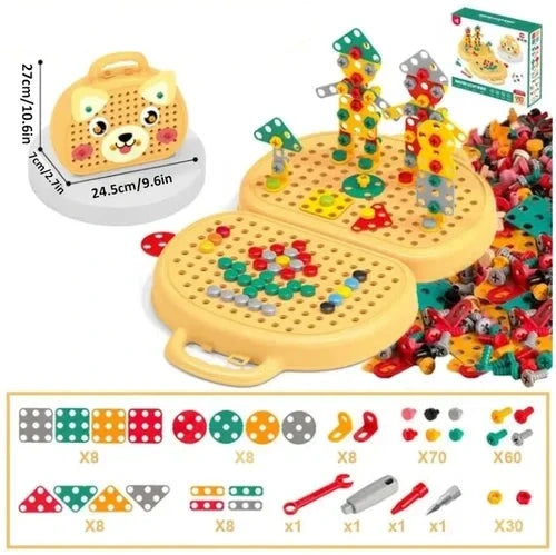 Montessori-inspirierte pädagogische Spieleset für Kinder