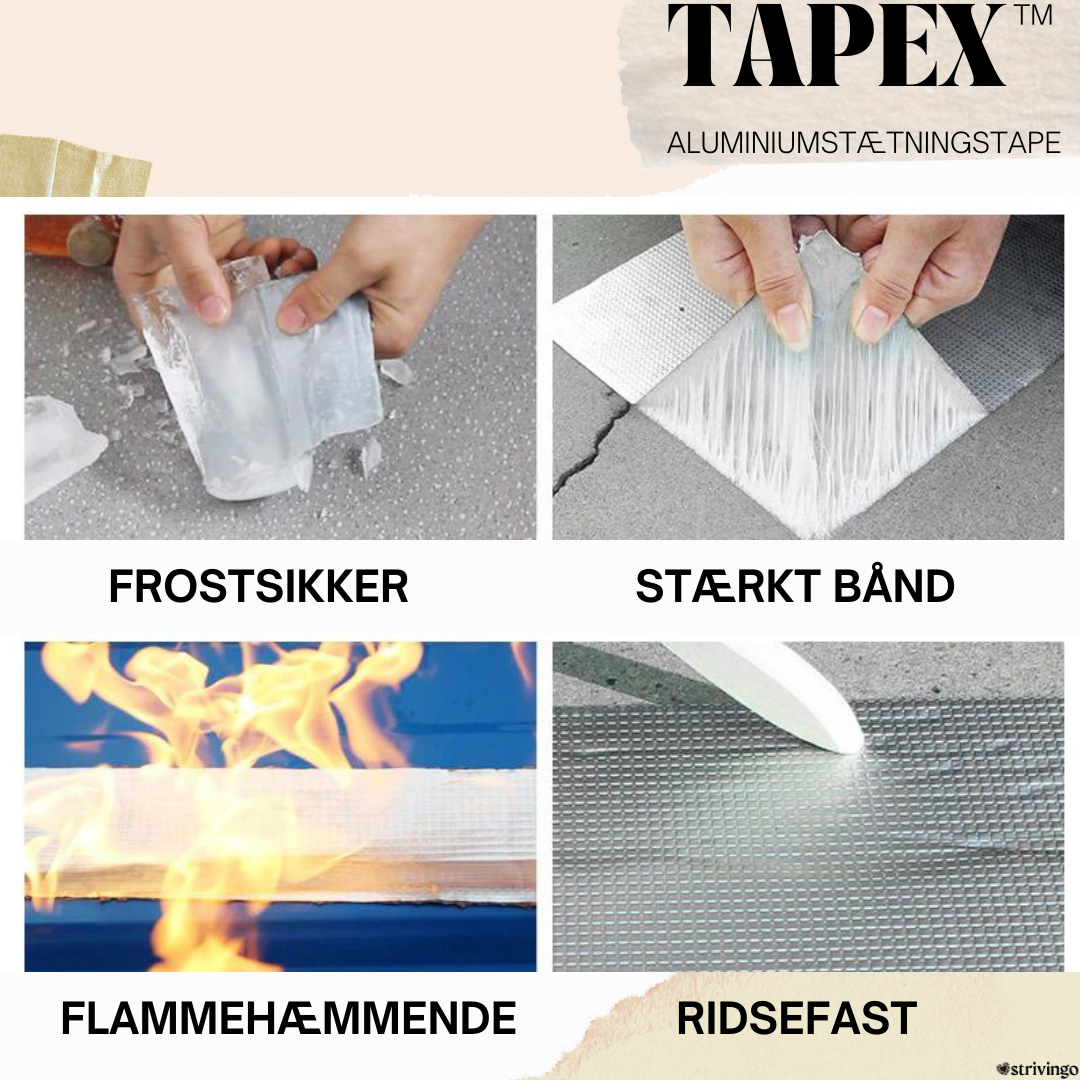 Tapex™ aluminum sealing tape!