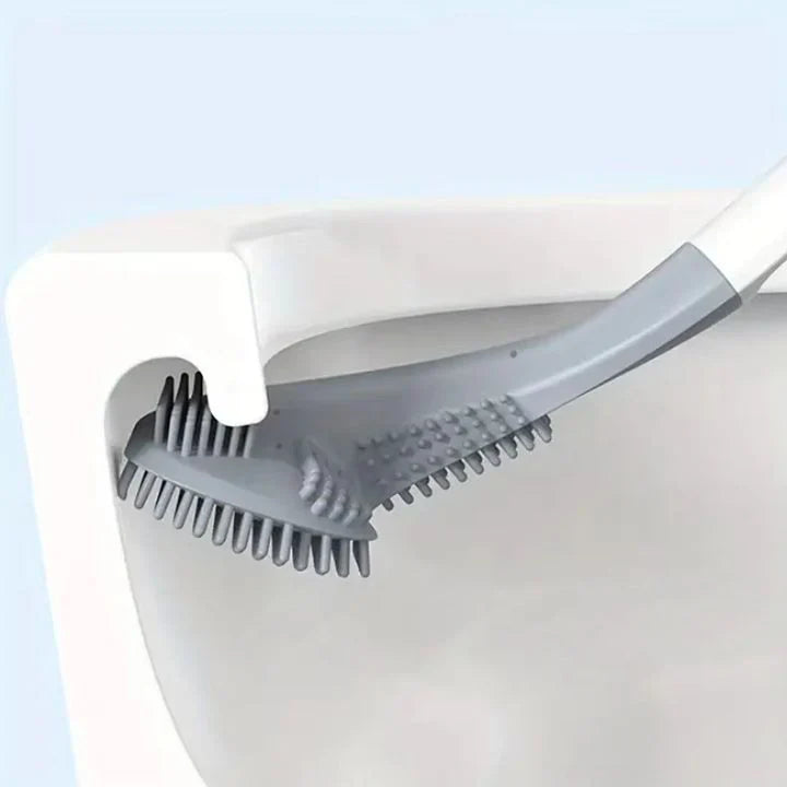 SilClean™ – Long-handled silicone toilet brush