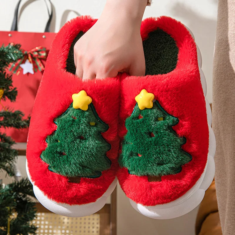 FLUFFMAS™ – Funny Unisex Christmas Slippers