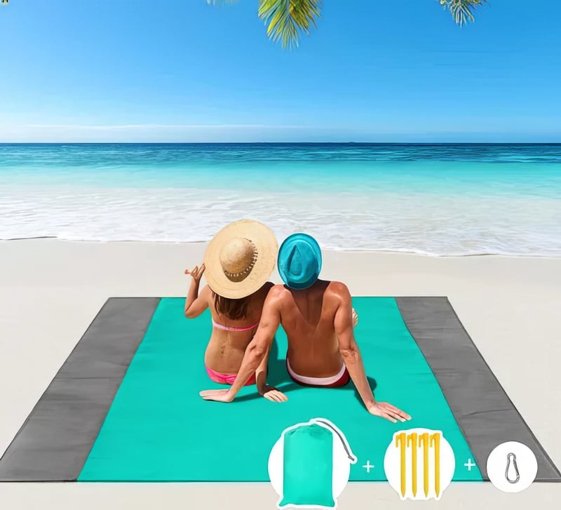ShoreSleek™ | Prevents sand from sticking to you or your belongings