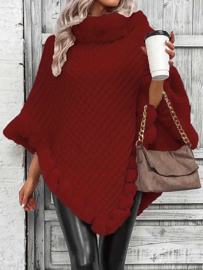 FurWarm™ - Luxurious Warm Sweater with Fur Trim