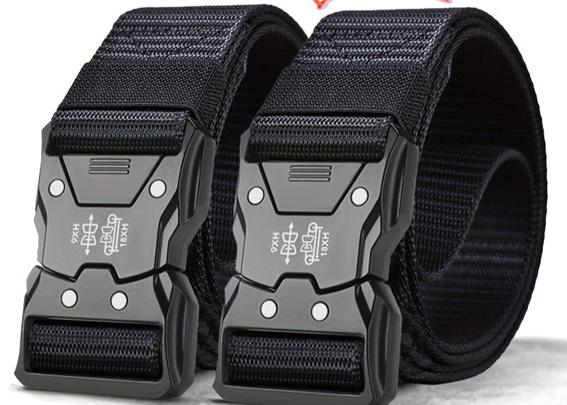 Robuster Unisex-Taktik-Nylon-Gürtel für Outdoor und den täglichen Gebrauch
