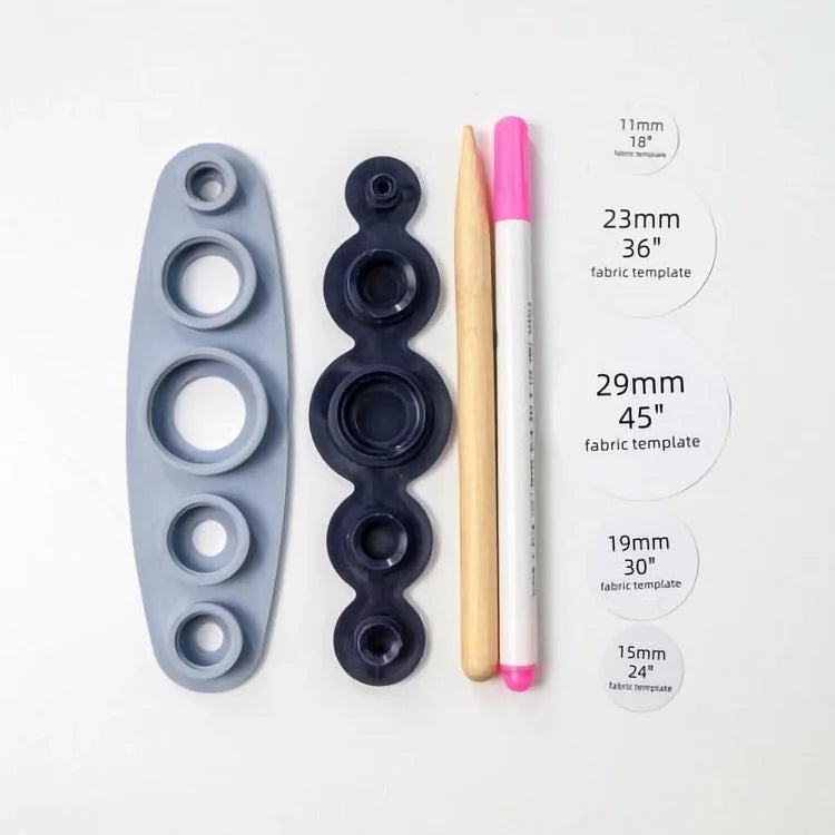 DIY-Button-Hersteller-Bastelset für individuelle Anstecker und Abzeichen
