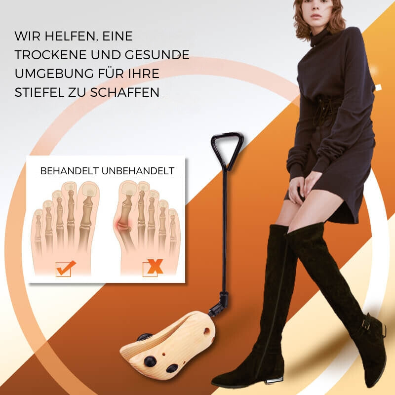 TimberStride™ | Wooden tools for wide shoes