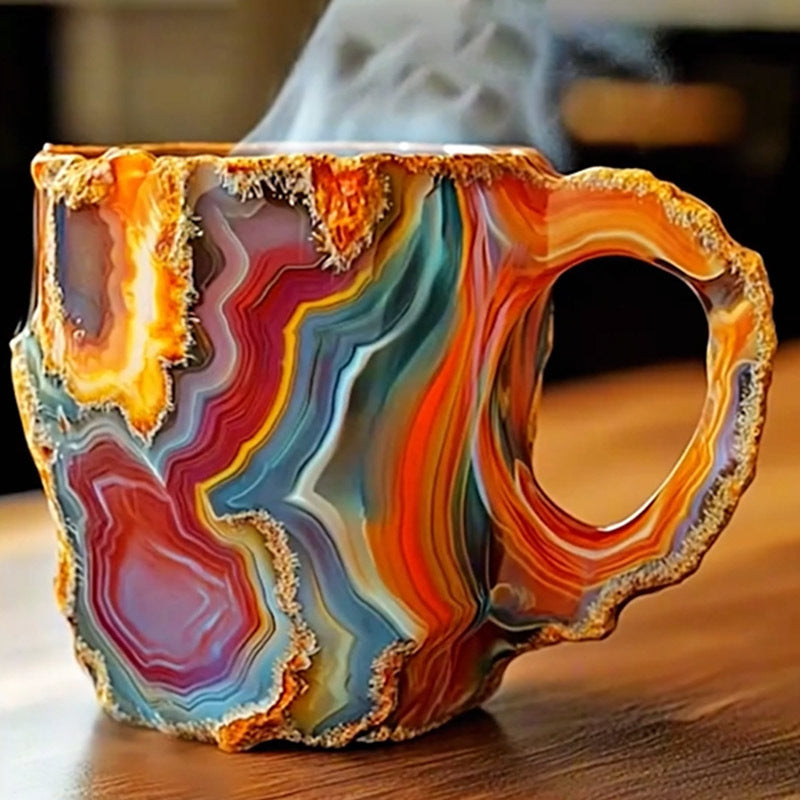 CrystalMug™ – Mineral Crystal Coffee Mugs
