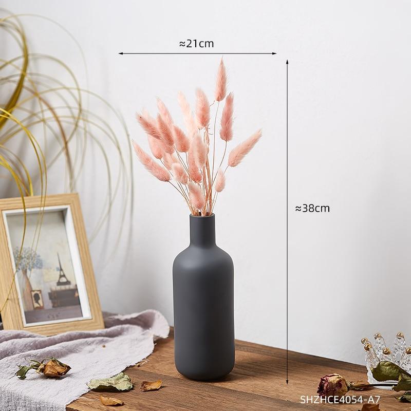 Handgefertigtes Set aus kubanischen Vasen aus Stein für moderne Wohnkultur