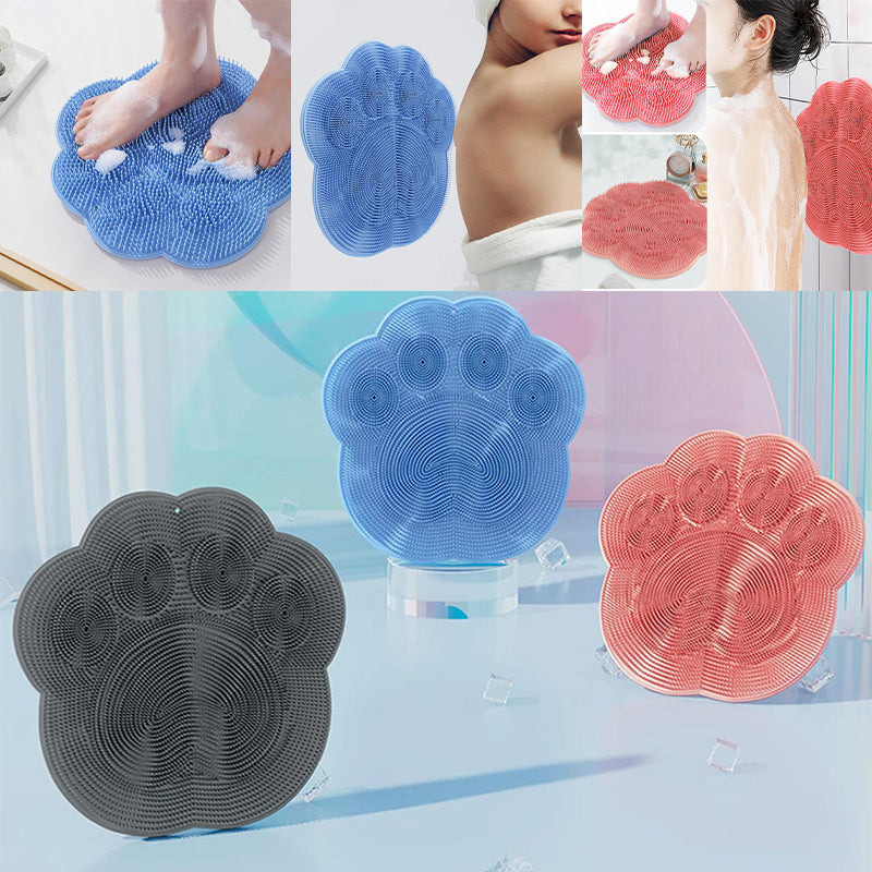 Sanfte Silikon-Fußpeelingmatte für Spa-Pediküre