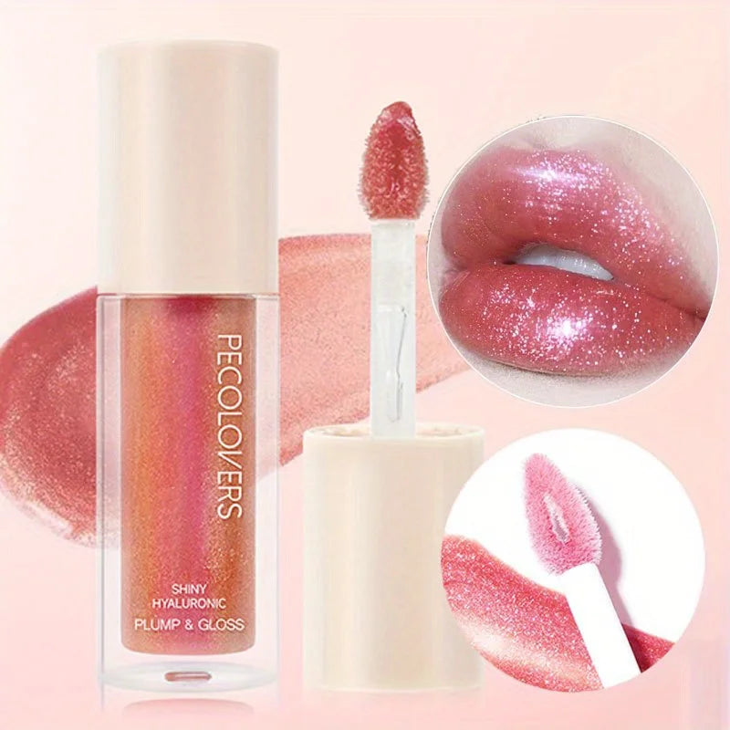 Transparenter Glanzlippenstift für strahlenden Glanz