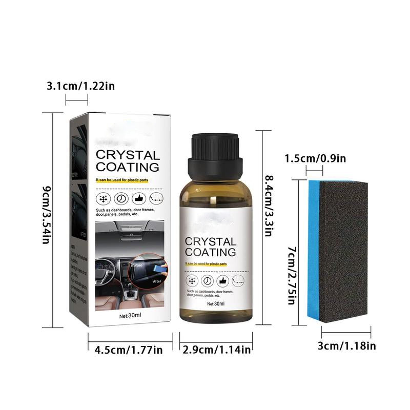 CrystalCoating™ | Crystal coating for plastic parts
