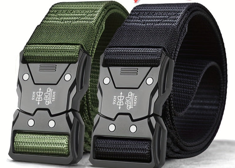Robuster Unisex-Taktik-Nylon-Gürtel für Outdoor und den täglichen Gebrauch