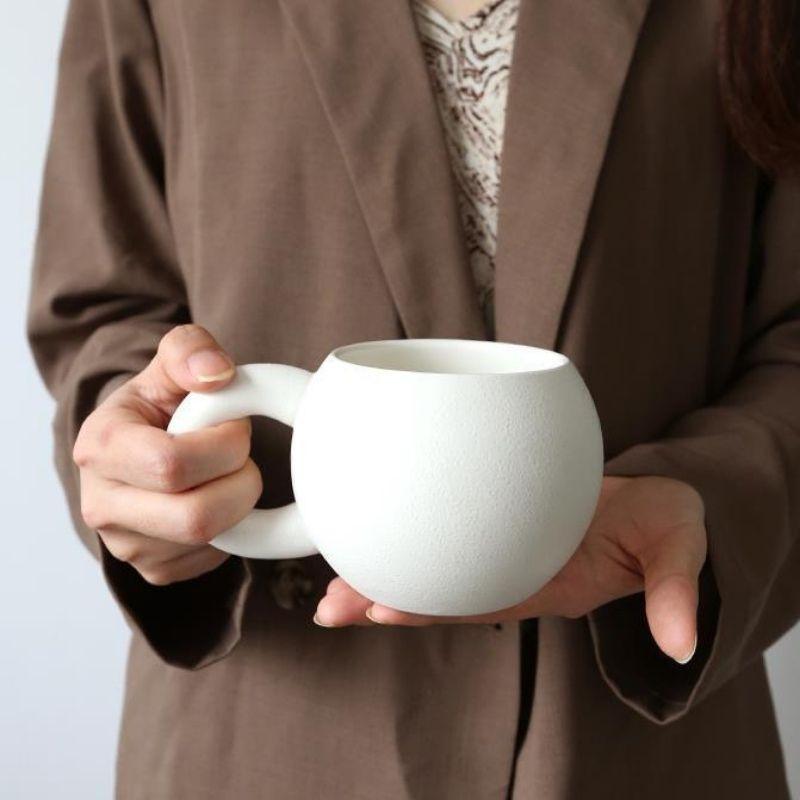 Handgefertigte Keramik-Nil-Tasse für den täglichen Kaffeegenuss
