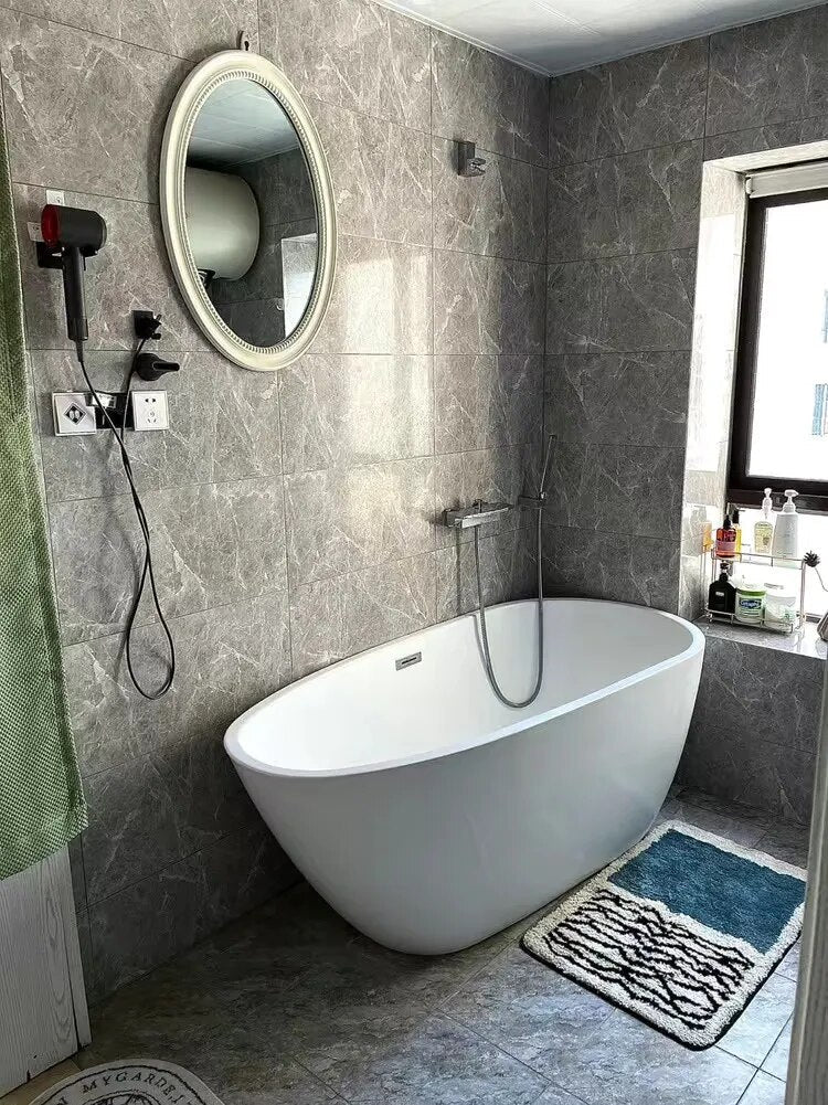 HavenMat™ | Abstract Scandinavian-style anti-slip bath mat