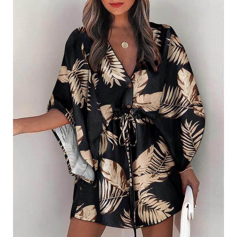 WOLFF™ | Elegant summer set with a floral print