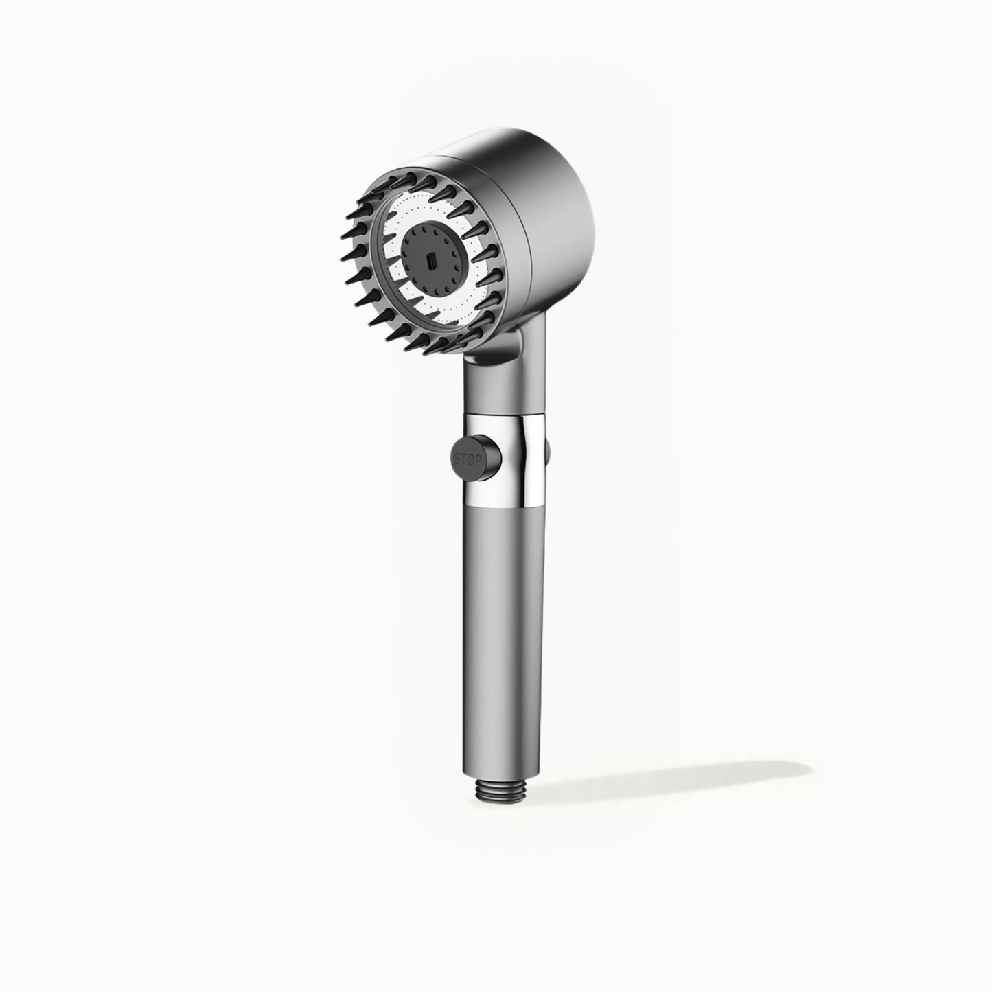 Intelligent shower head with integrated water filter system