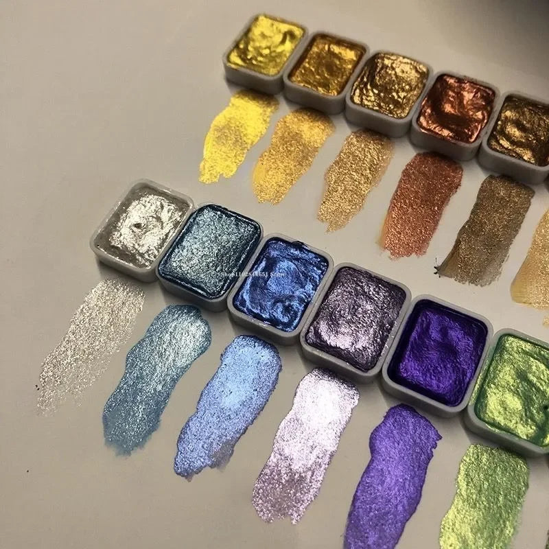 PearlScent™ - Powder Mineral Pearl Pigment Art Watercolor