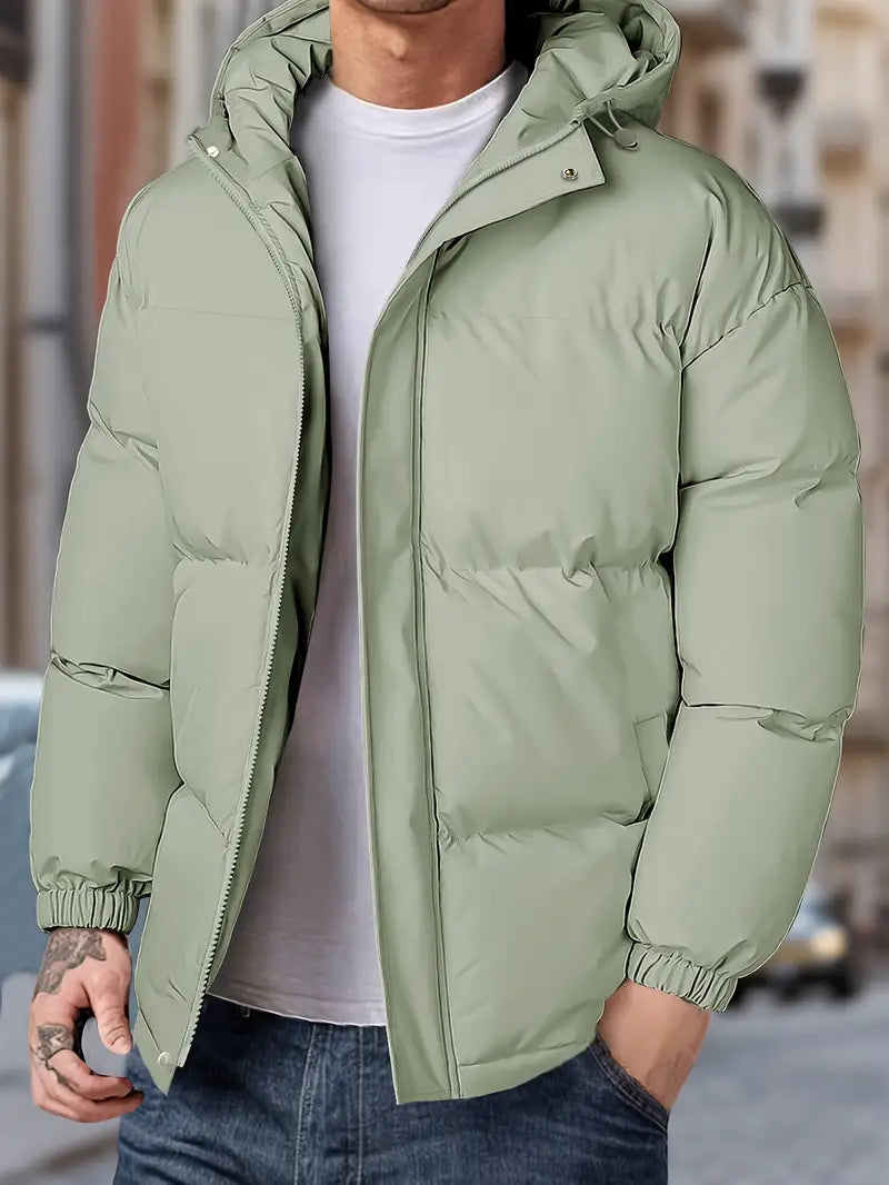 WarmGuard™ - Men's Hooded Winter Jacket | Windproof and comfortable