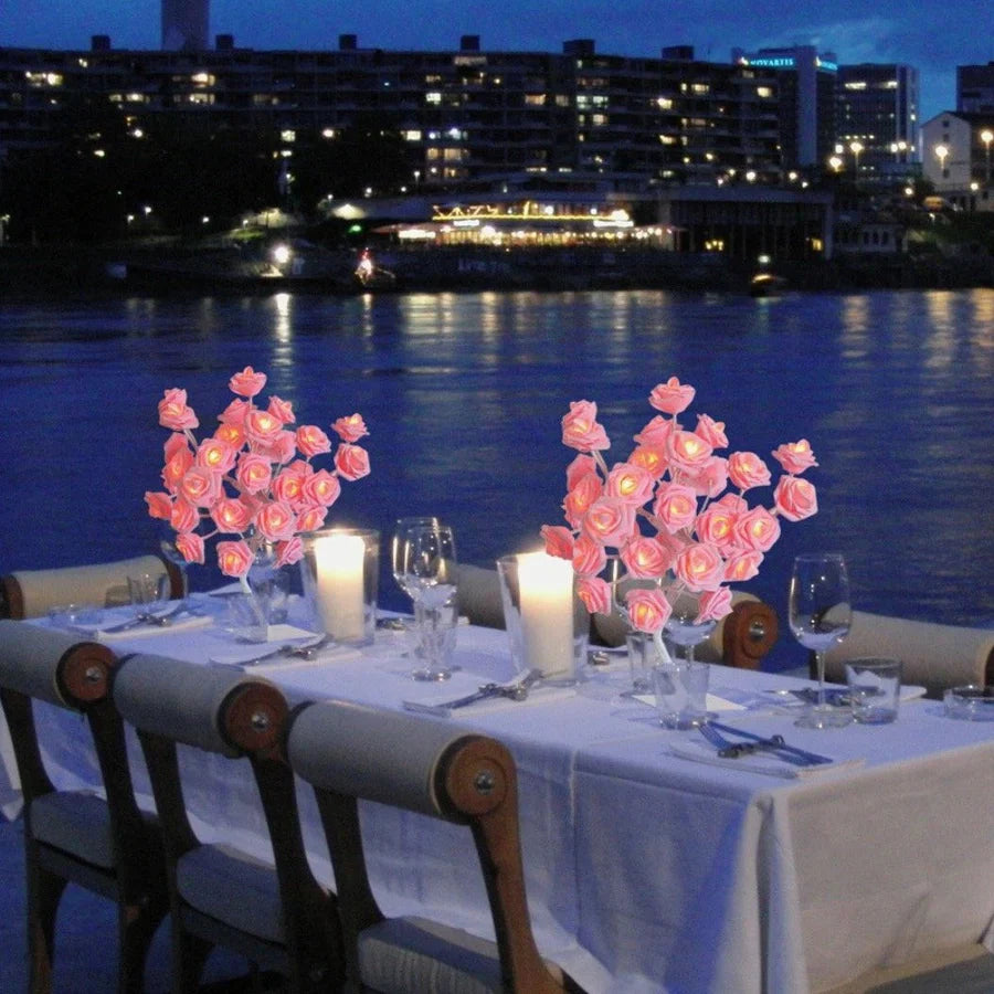 LumiFlower™ – LED Simulation Rose Table Lamp