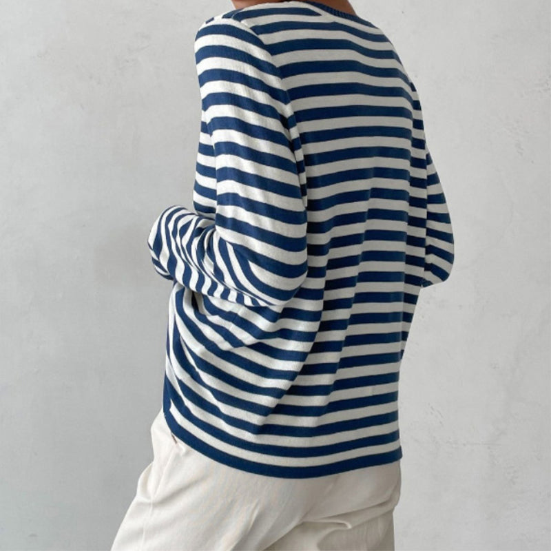 Olivia™ | Striped Long Sleeve Shirt