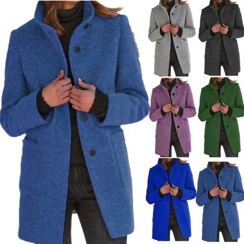 FLEUR™ - Stylish wool coat