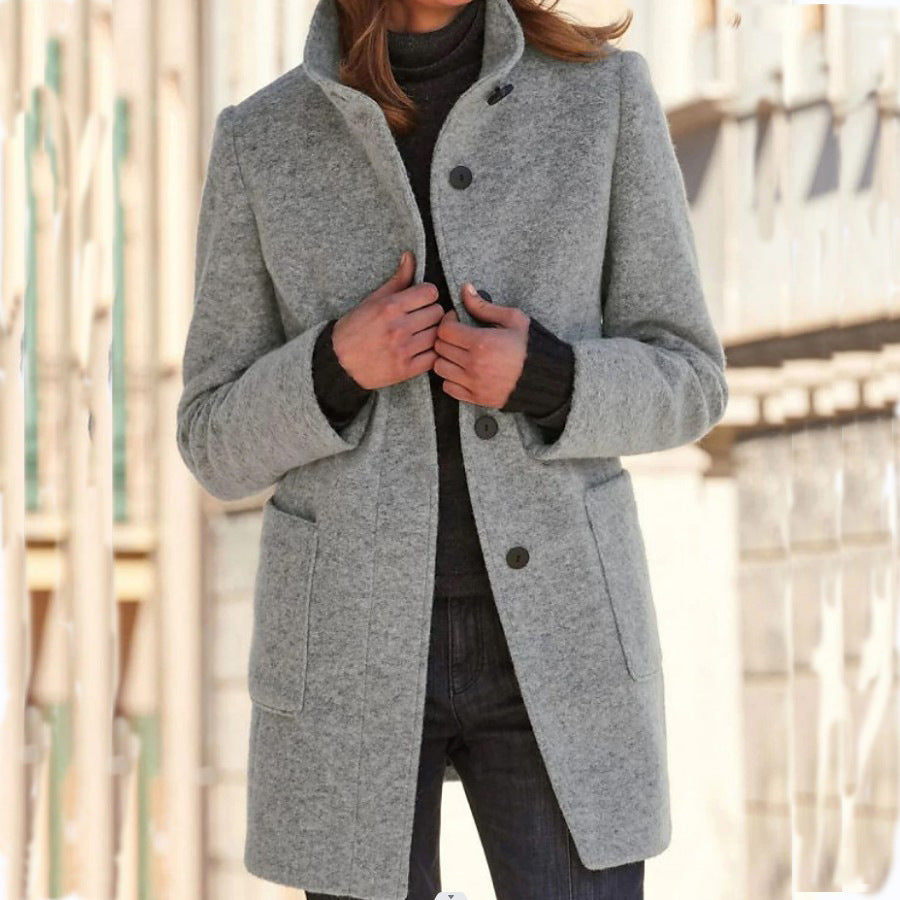Elegix™ | Stylish & Elegant Button-Down Coat