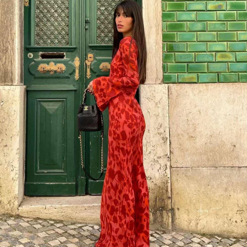 Jane™ | Red Maxi Dress