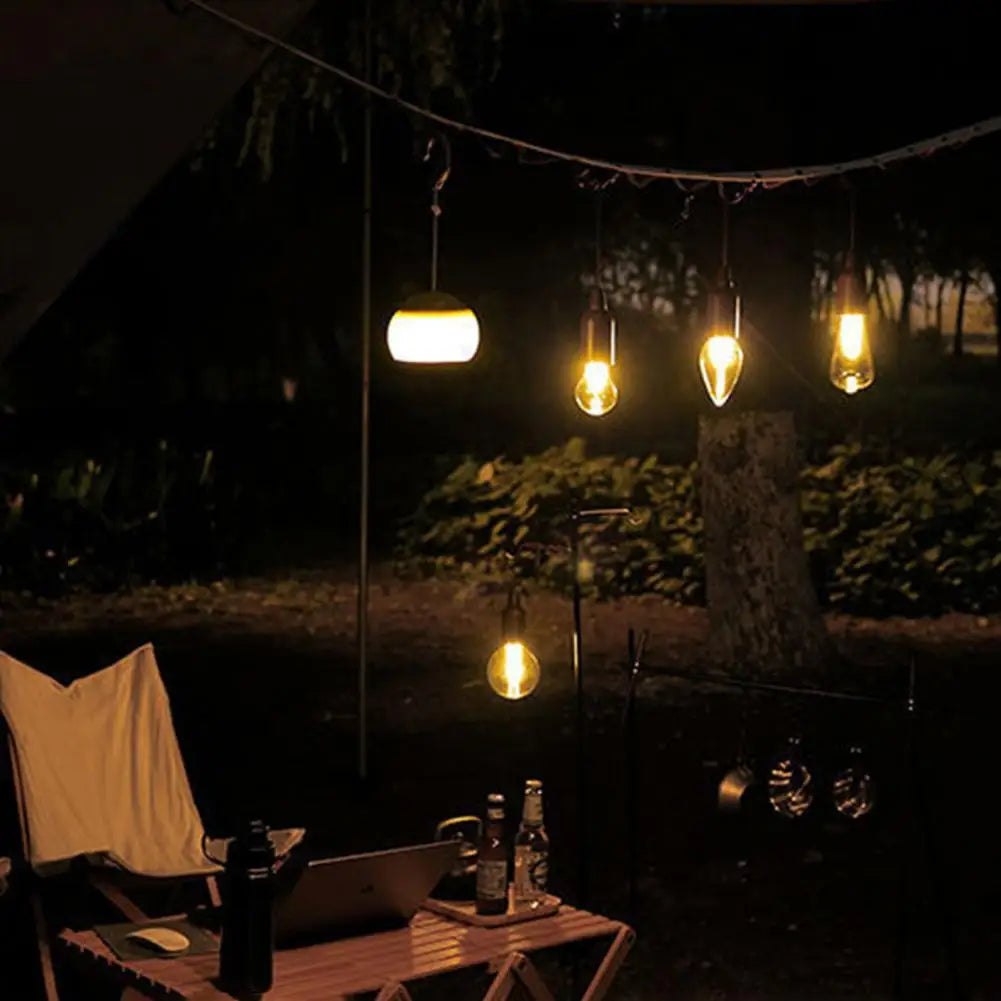 LuminaeHang™ | LED outdoor camping lamps with clip hooks