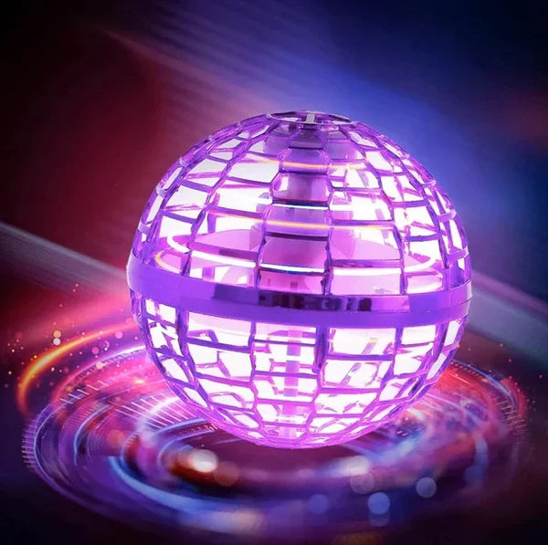 GlowSpin™ | Flying Orb Ball with LED Lights