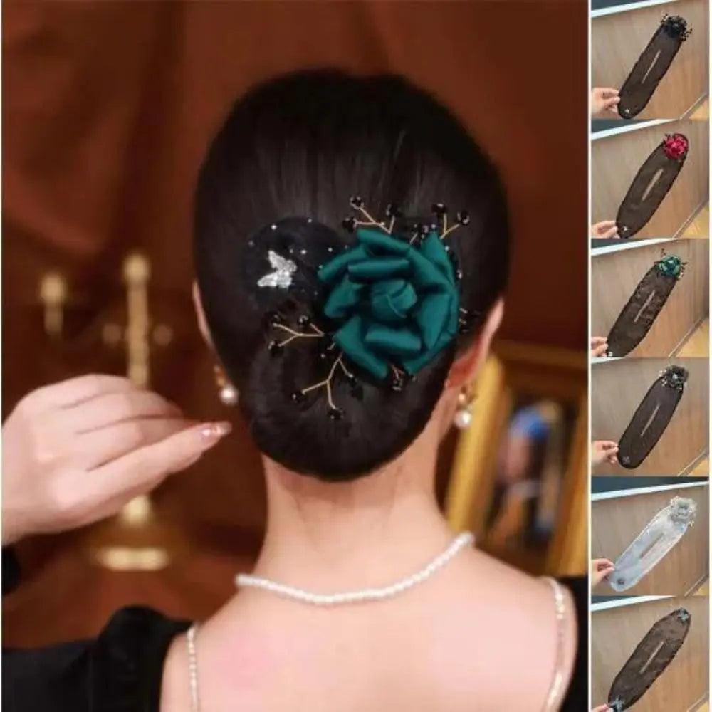 EasyLoop™ | Threaded Headband with Flowers