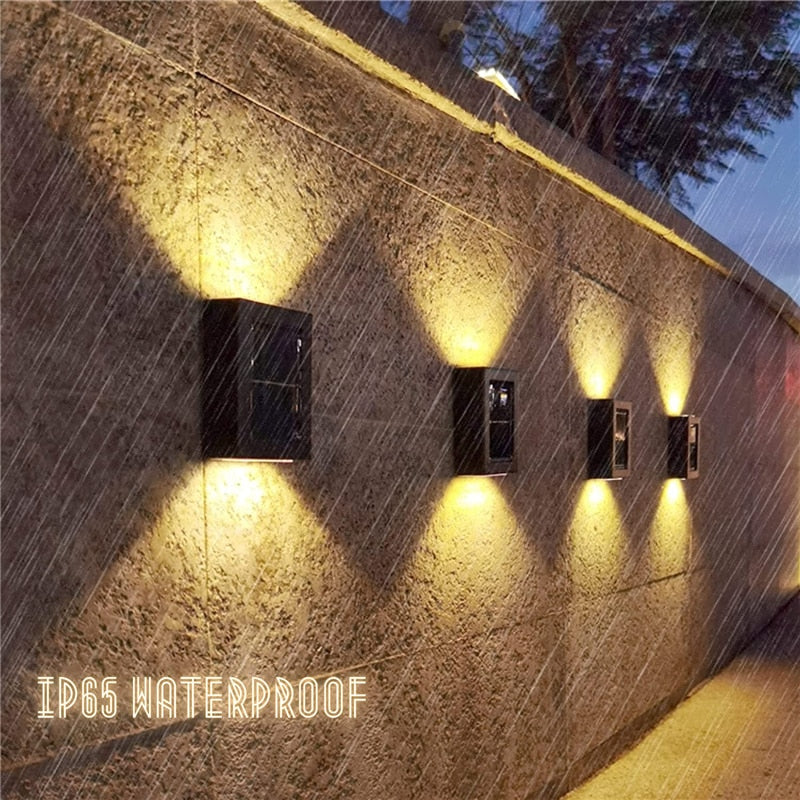 TRAFLA SOLARWALL™ | Luxurious LED solar wall light