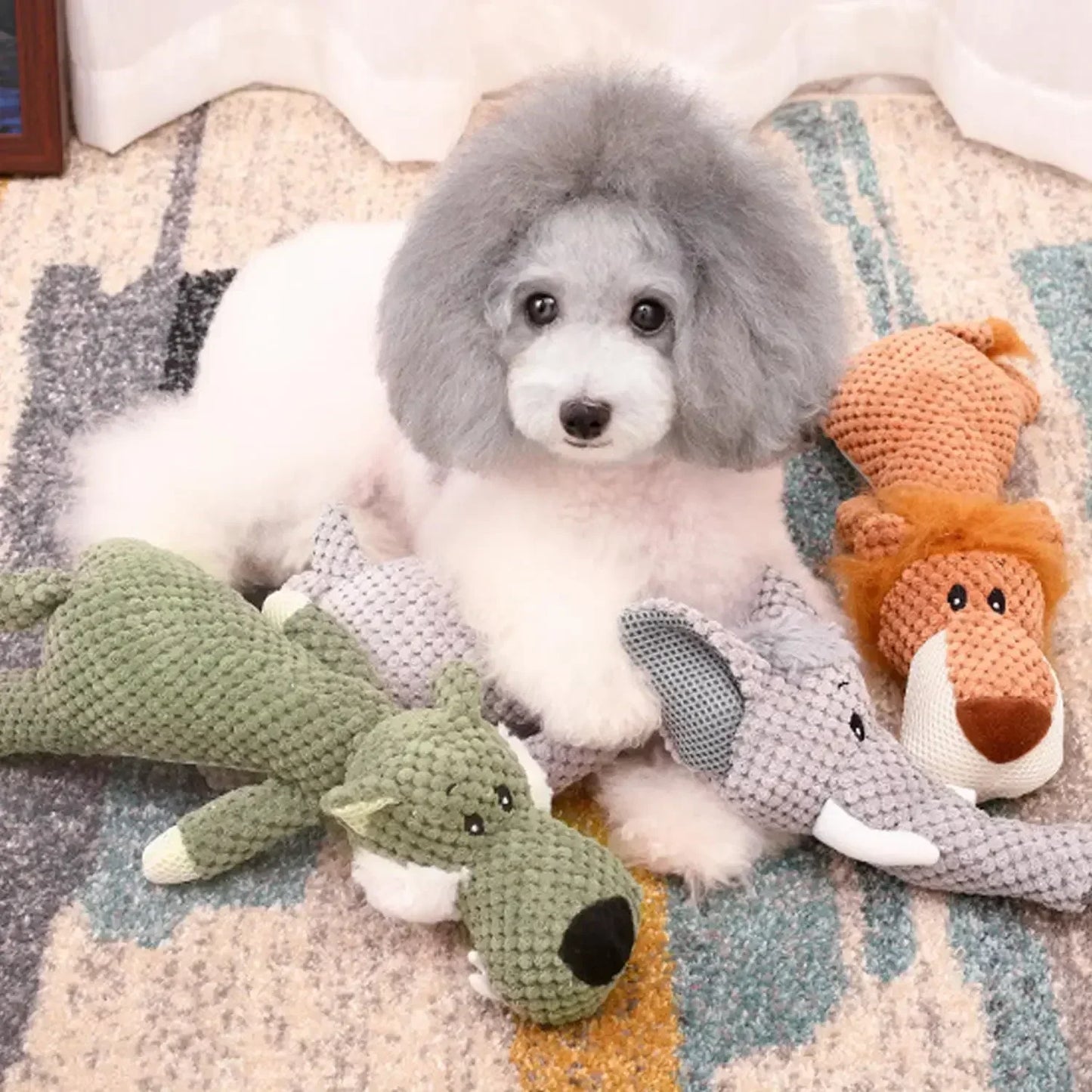 MolarMunch™ | Squeaky Dog Toy for Large Dogs