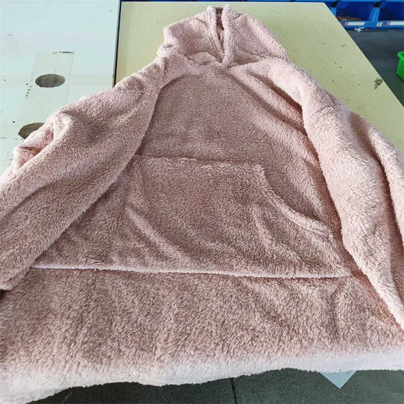 CozyFit™ Padded Hooded Blanket | 50% off