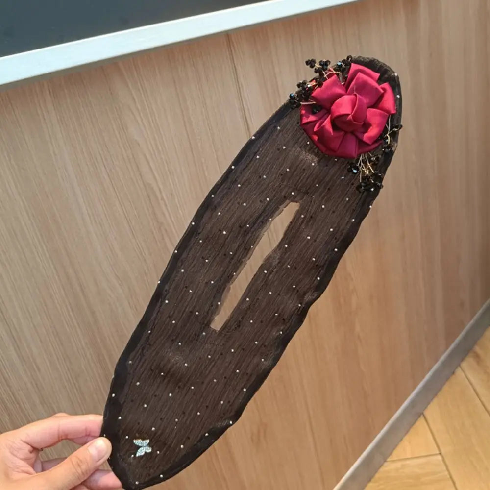 EasyLoop™ | Threaded Headband with Flowers