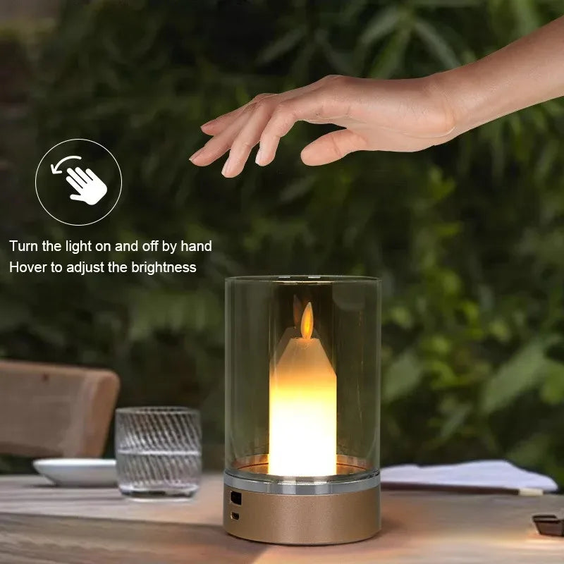 LumeMystic™ | Smart Sensor Hover LED Flameless Candle Lamp