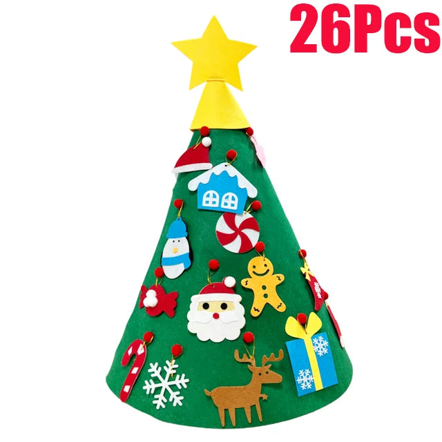 Glowtree™ Decorative Christmas Tree Wall Hanging with Fairy Lights