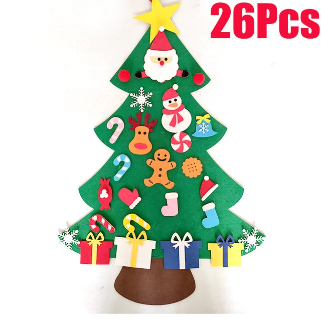 Glowtree™ Decorative Christmas Tree Wall Hanging with Fairy Lights