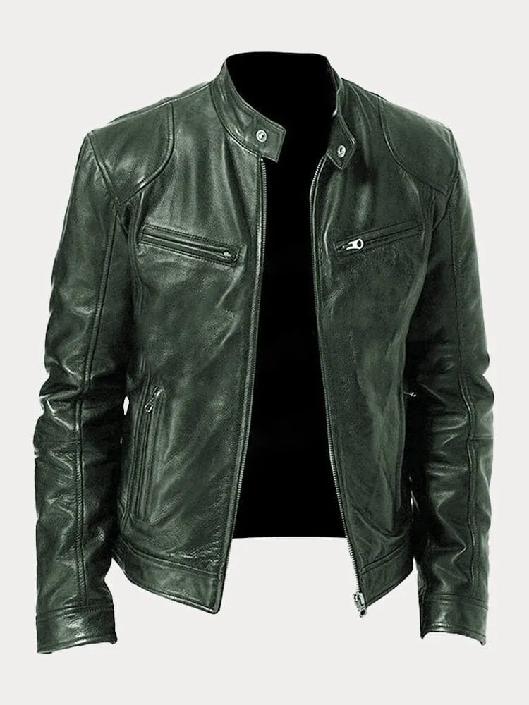 Daniel™ - Casual leather jacket for men
