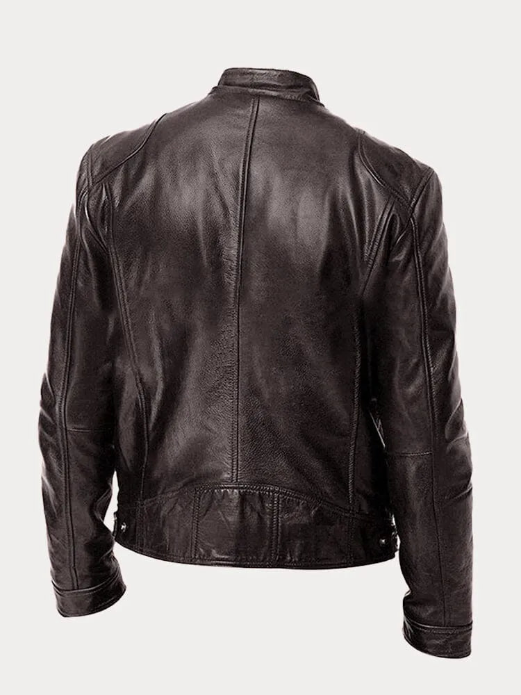 Daniel™ - Casual leather jacket for men