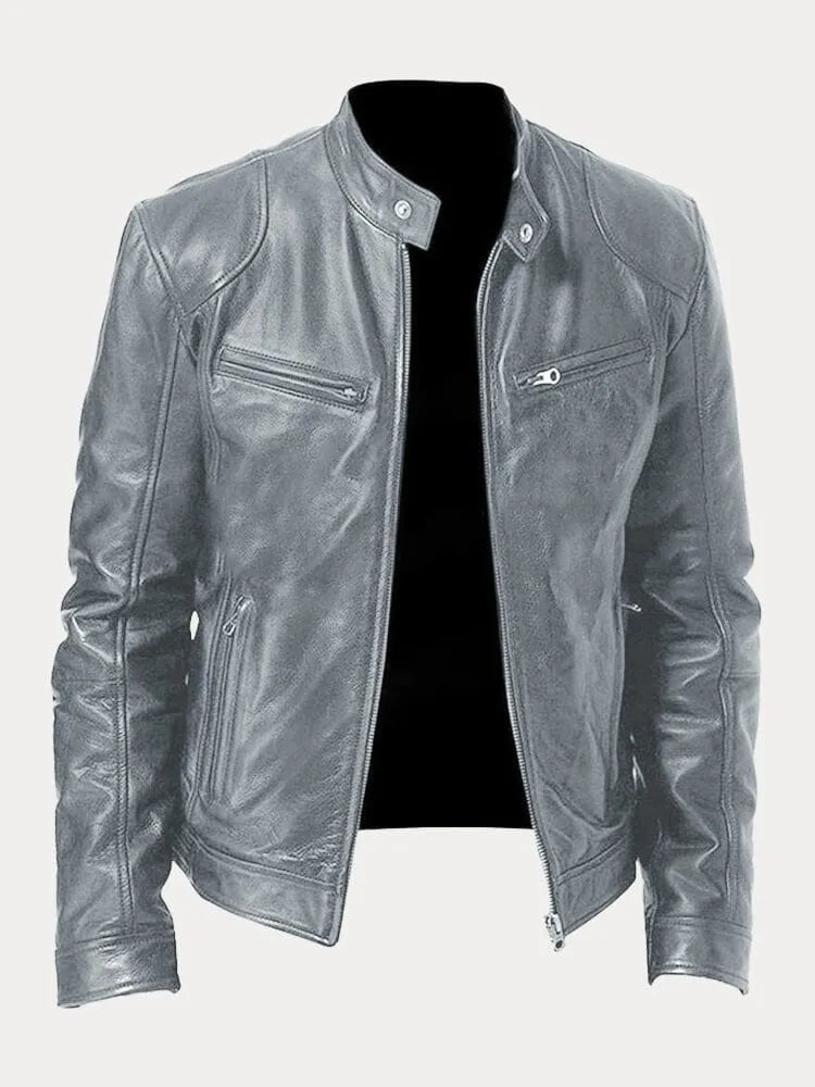 Daniel™ - Casual leather jacket for men