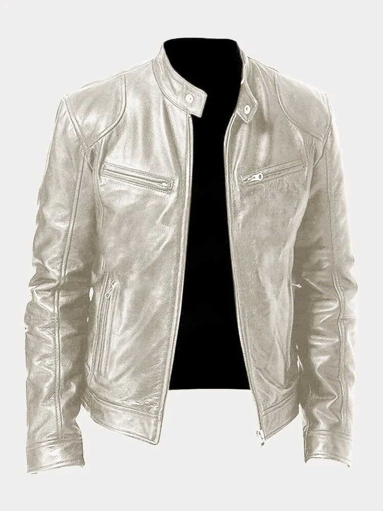 Daniel™ - Casual leather jacket for men