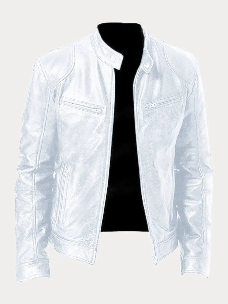 Daniel™ - Casual leather jacket for men