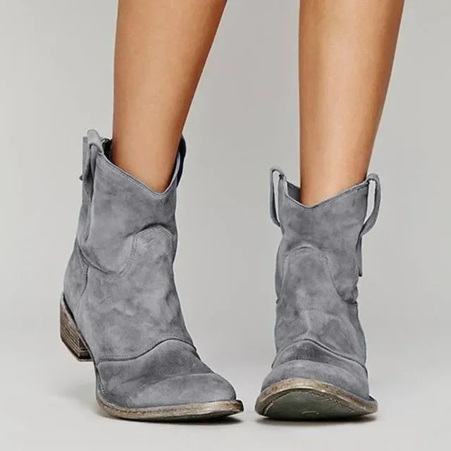 Alruna™ - Vintage cowboy ankle boots